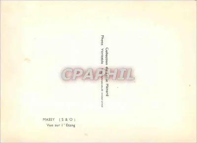 Massy — Vista sobre o Lago — Foto S & O — Verso