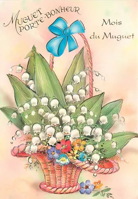 Muguet porte-bonheur — Mês do Muguet — 7211