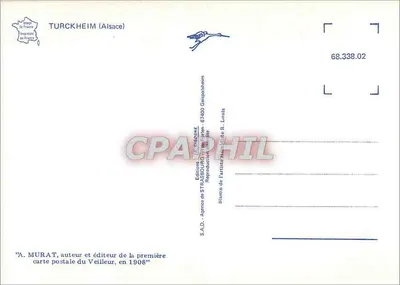 Turckheim — Strażnik Nocy — Wydawnictwo S.A.D. Strasbourg — Rewers