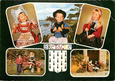 Bretanha — trajes tradicionais — Les Éditions Finistère