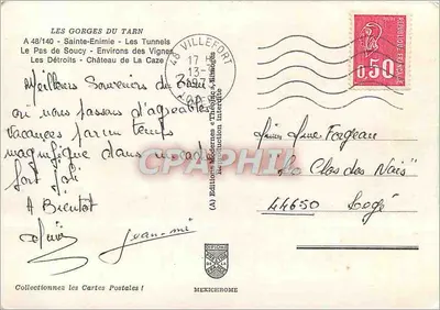 Gorges do Tarn — 48/140 — Éditions Mexichrome — Verso