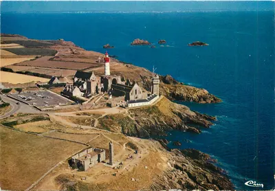 Pointe-St-Mathieu — o farol, a abadia e o sémaphore — Cinq