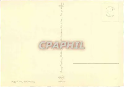 Heidelberg, Madonna am Hornmarkt — statua Matki Bożej z Dzieciątkiem — Popp Verlag, nr 45 — Rewers