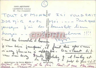 Capbreton (Landes) — Vista geral — Edições « Teatro » — Verso