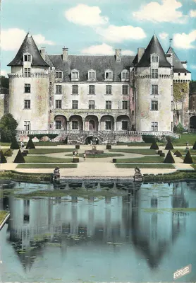 Castelo de La Roche-Courbon — Século XV — Edição da Europa, série 2080