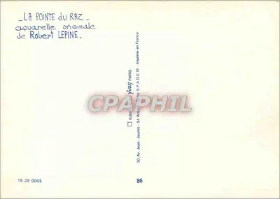 Wyspa Raz — oryginalna akwarela Roberta Lepine — Wydawnictwo Jean — Rewers