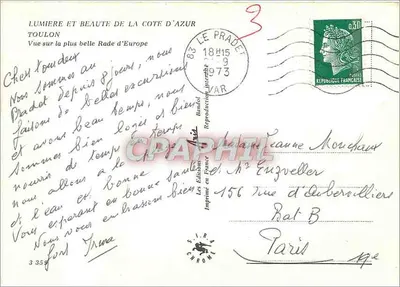 Toulon — Vista sobre la más hermosa Rada de Europa — Les Éditions en France — Reverso
