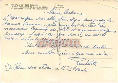 पासेज डू गोइस (वेंडे) — जल में डूबा पासेज जो महाद्वीप को नॉइरमूटियर द्वीप से जोड़ता है — एडिटर आर्टलेअ, संख्या 208 — पीछे
