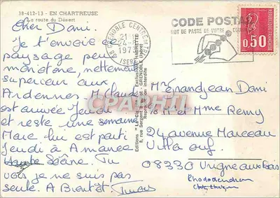 Trasa Pustyni — Chartreuse — Wydawnictwo La Gigue — Rewers