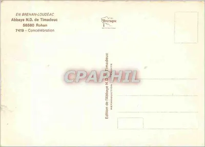 Uroczystość religijna — Klasztor NMP Timadeuc — Wydawnictwo Klasztoru NMP Timadeuc — Rewers