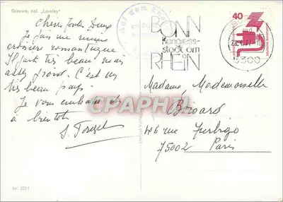Loreley — Am Rhein — Nr. 222, wydawca Unfall-Verlag — Rewers