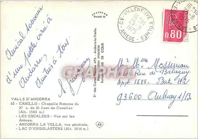 Andorra — Rekord Andory — wydawca Ricard — Rewers