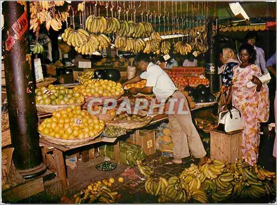 Mercado de Port-Louis — Maurício — Edições C.I.E.M. LTD