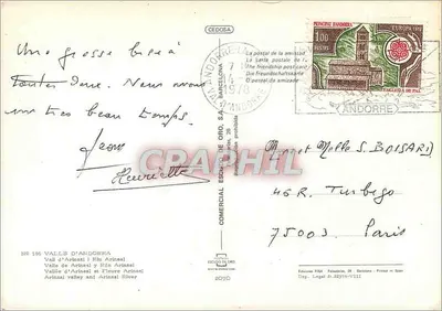 Vall d'Arinsal — Río Arinsal — Comercial Escolar de Oro, S.A. n° 196 — Rewers