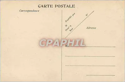 Święta Geneviева — Nadal czuwała! — Gravura wyciągnięta z „France Illustrée”, 1914 — Rewers