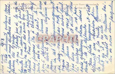 Wąwóz Aspe (B. P.) — widok panoramiczny wsi i mostu — wydawca nieznany — Rewers