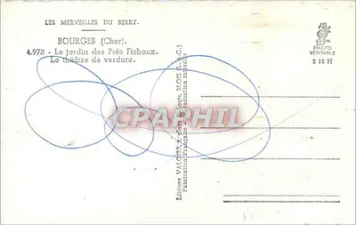हरे भूमि का थिएटर — बूर्ग (चेर) — एडिशन्स वाल्क्रे, 4.978 — पीछे