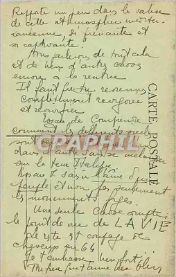 Katedra w CHARTRES (E.-et-L.) — Portaal Północne — G. Foneault, wyd., Dreux, n° 304 — Rewers
