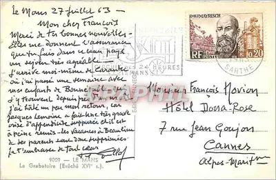 Zamek Carantec — ogólny widok — Émile Mayrisch, nr 9009 — Rewers