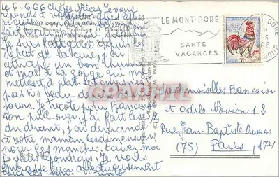 Le Mont-Dore — Thermal- und Tourismus-Klimazentrum — Hotel des Sages — Verlag G.d'O — Rückseite