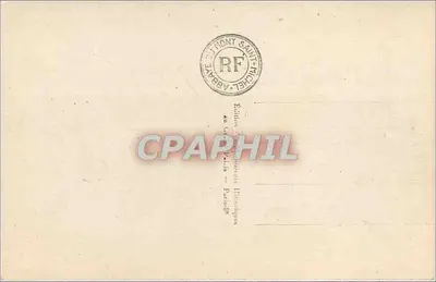 Abbey of Mont-Saint-Michel — Hall of Guests — Historical Editions — n°35 — Back