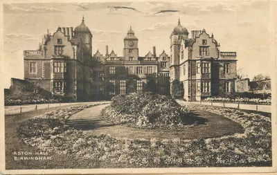 Aston Hall — Birmingham — editor desconhecido, número de série não visível