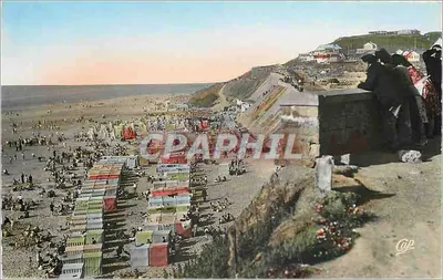 Le Portel — Vista geral da Praia — Cie des Arts photomécániques