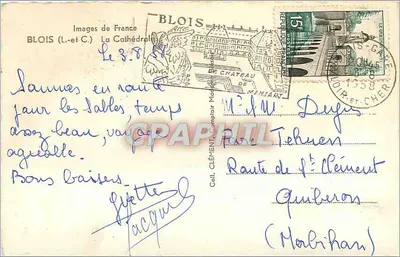BLOIS — Katedra i Most — Obrazy Francji, wydawca Raymon — Rewers