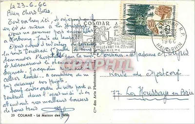 Colmar — Dom Jezuitów — Spółka Sztuki Fotomechanicznej — Rewers