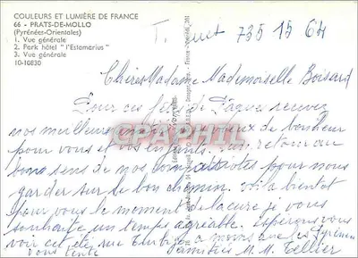 Prats-de-Mollo — ogólne widok i hotel 'l'Estamarius' — Rewers