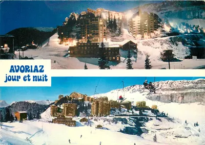 Avoriaz dia e noite — Edições 'La Capitale' — n° 74