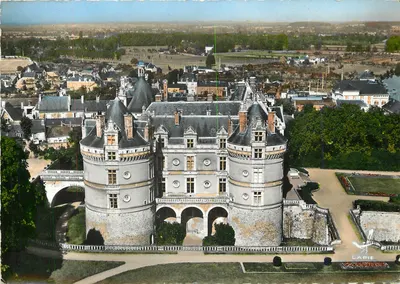 Le Lude (Sarthe) — Fachada dos Jardins — Edição LAPIE