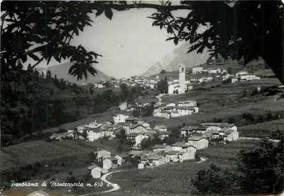 Monteaperta - Panorama (m. 650 s. m.) — Ed. A. Turrin