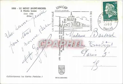 Monte Saint-Michel — marea baja — IRIS — Reverso