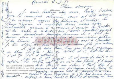 La Jouino Maire — A Jovem Mãe — Ary — Verso