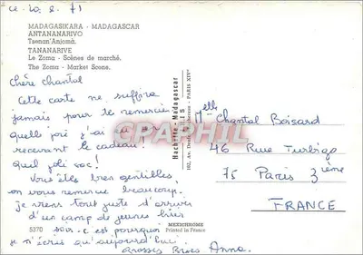 Le Zoma — Marché — Hachette — Rewers