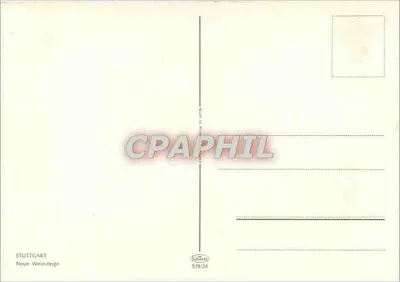 Stuttgart — Neue Weinsteige — editor Kotters, n° 939/24 — Verso