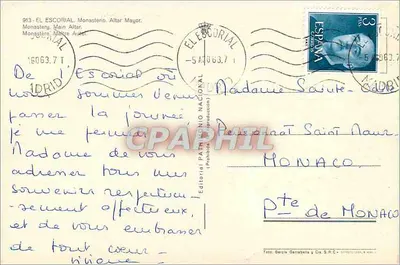 Porto do Reno — Basileia — editor Krüger, n° 949/4 — Verso