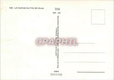 ले हारस डू पिन — अर्टॉ भाइयों द्वारा प्रकाशित, नांत्स — संख्या 102 — पीछे