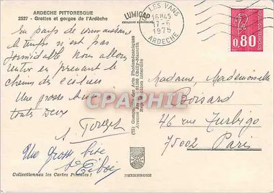 Grutas e pontes da Ardèche — Aven d'Orgnac, pont d'Arc, Grotte de la Madeleine, Aven de la Forestière — IRIS — Verso