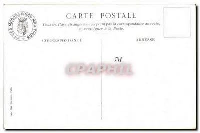 Shang-Hai — A carrinho de mão — Messageries Maritimes, n° 147 — Verso