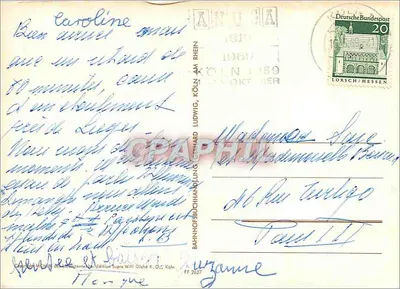 Rhin e seus locais — Walzerlied — Edição Willi Glöch K.G., Colônia — Verso