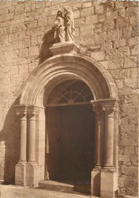 Portal da abadia Nossa Senhora de Aiguebelle — editor Hélène M. Lesguier, n° 107