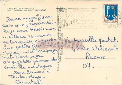 Teleferyk Pont d'Espagne — Pyrenee — Wydawnictwo Coloradia — Rewers