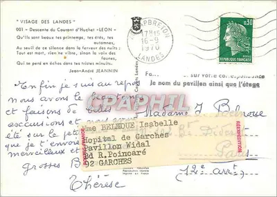 Courant d'Huchet — wycieczka łódką — Vignes — Rewers