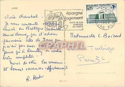 Ilha de Oléron — La Perroche, o Cloître — Verso
