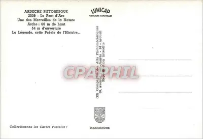 Most Arc — Ardeche malownicza — Lumicap — Rewers