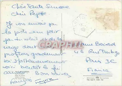 Vale do Incles — Vall d'Incles — Ediciones TBC Barcelona, n° 111 — Verso