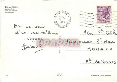Place Saint-Pierre — vista aérea — SAR n°129 — Verso