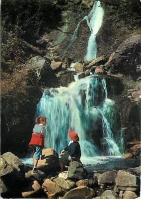 Cascata de Limonetto — Limone Piemonte — lég. Foto Giordana